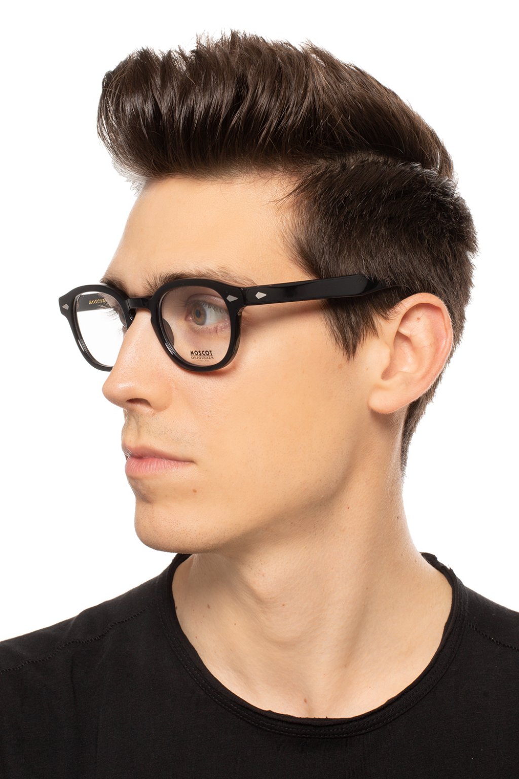 Black 'Lemtosh' optical glasses Moscot - Vitkac Canada